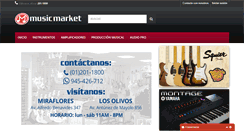 Desktop Screenshot of musicmarket.com.pe
